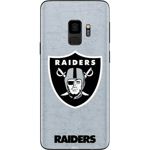 NFL Las Vegas Raiders - Alternate Distressed Galaxy S9 Skin